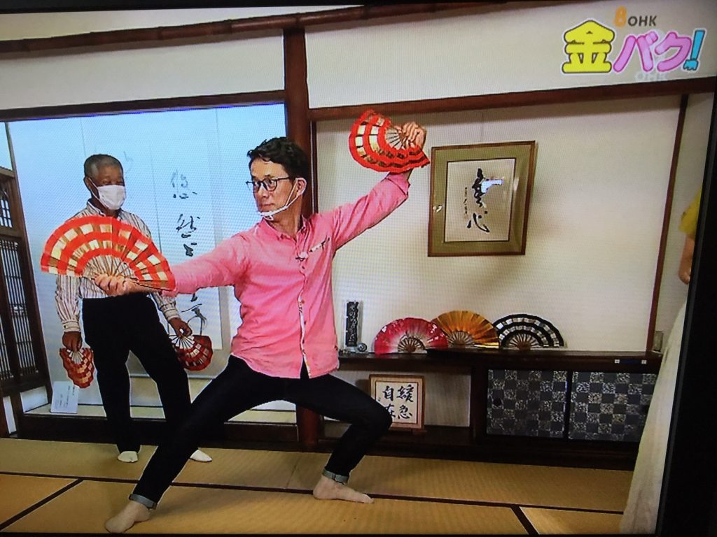 金バク！！のお宝に　神楽体験