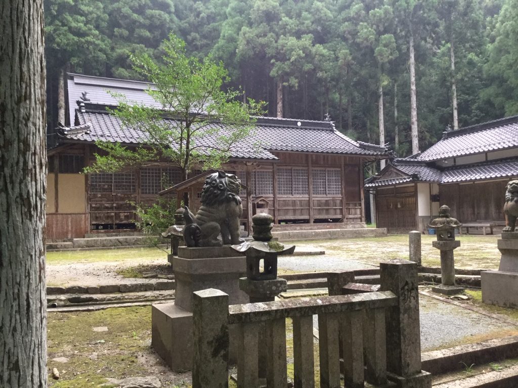 日名御前神社の社殿