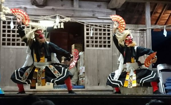 ライブ配信で備中神楽