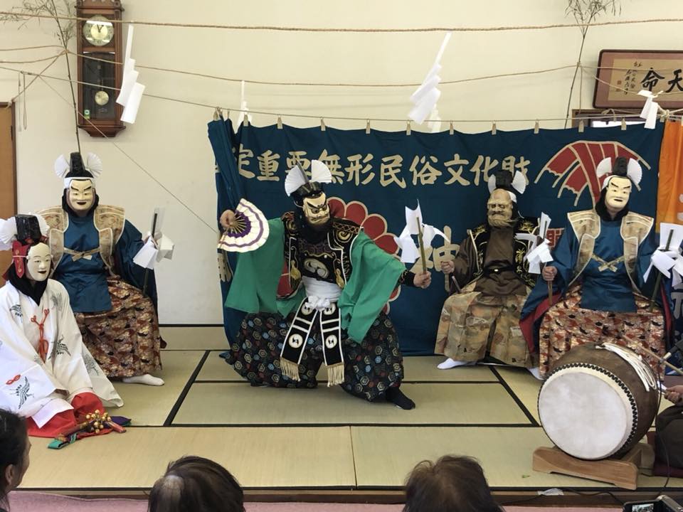 猿田彦命の舞の舞い手