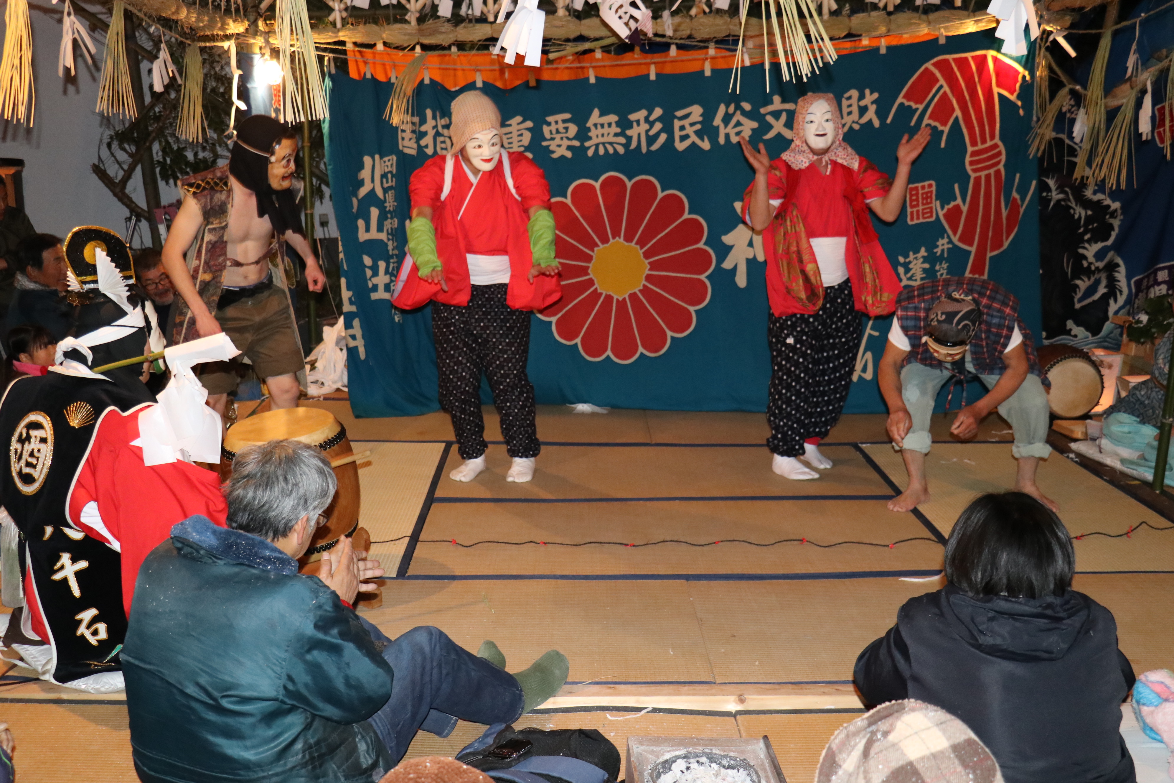 八重垣の能の舞の舞い手